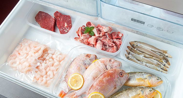 Viande et fruits de mer
